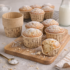 Natúr mintás muffin sütőkapszli 12db 5x4cm
