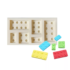 Szilikon forma fondant díszekhez - Lego figurák