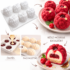 Szilikon forma mousse - Málna 6db-os