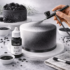 Fractal airbrush ételfesték 30ml- Fekete