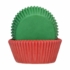Funcakes muffinpapír 48db - Piros-zöld