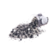 Happy Sprinkles szórócukor 90g - Black Pearl